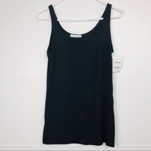 Nordstrom NWT Hinge Basic Black Tank Size Large